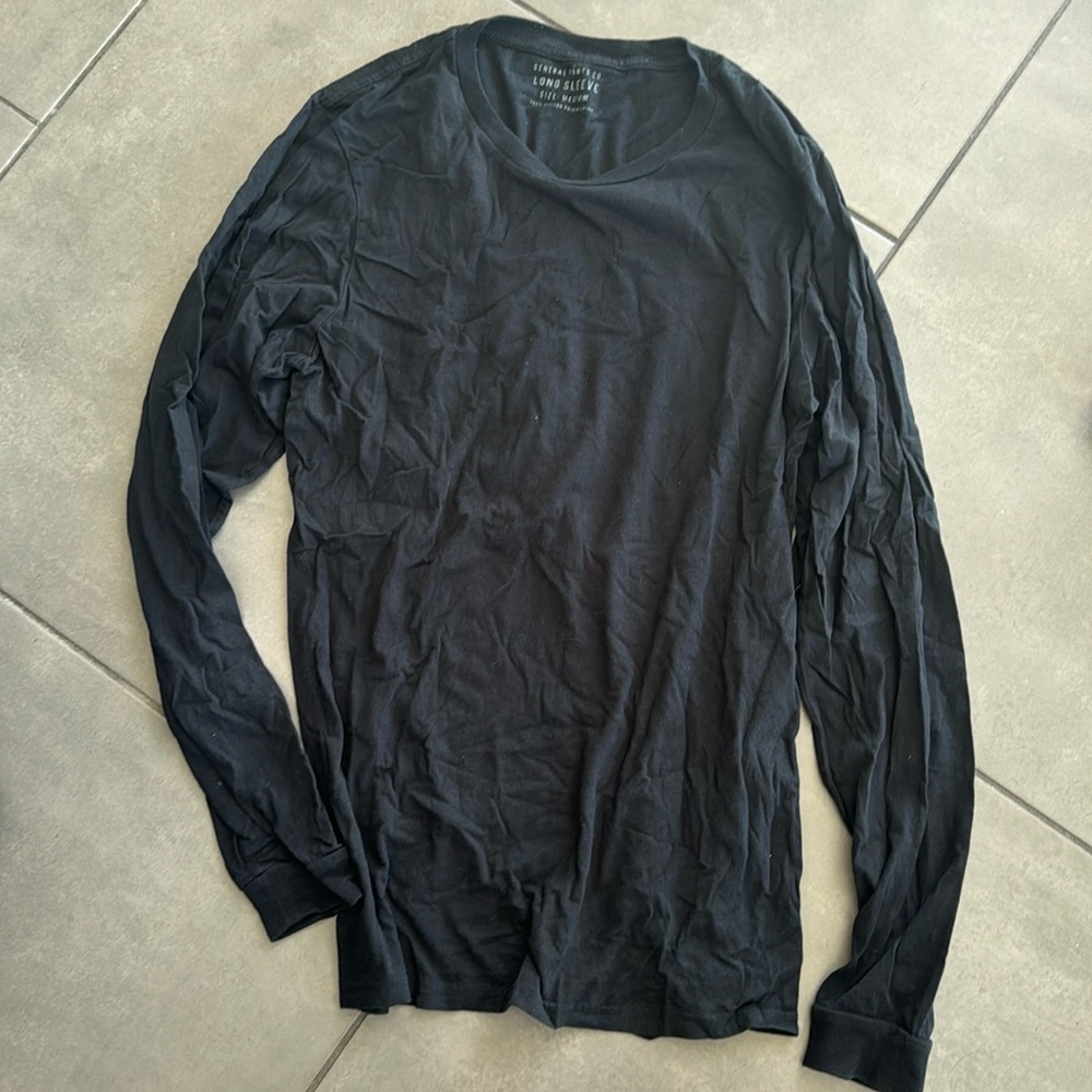 General Pants 100% Cotton Size Medium Men’s long sleeve T-Shirt
